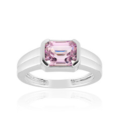 Anello in argento con Kunzite Brasiliana