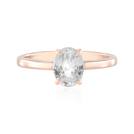 Zilveren ring met een zirkoon (Adela Silber)