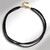 Collana in argento con Spinello Nero