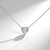 Collana in argento con Topazio Bianco