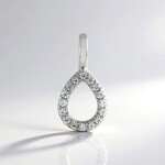 Ciondolo in argento con Zircone