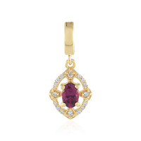 Pendentif en argent et Grenat Umbalite
