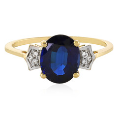 Anello in oro con Cianite (Odyssey by Hannah)