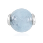 Ciondolo in argento con Acquamarina Brasiliana (MONOSONO COLLECTION)
