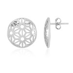 Zilveren oorbellen (Ornaments by de Melo)