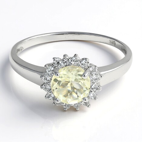 Anello in argento con Ortoclasio