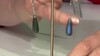 Pendientes en plata con Labradorita (MONOSONO COLLECTION)