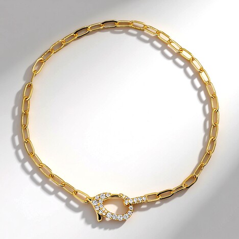 Bracciale in oro con Diamante SI1 (H) (CIRARI)