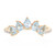Brasilianischer Aquamarin-Goldring (CIRARI)