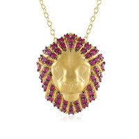 Pendentif en argent et Rubis de Birmanie (Gems en Vogue)