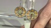 Pendientes en plata con Quarzo limón (SAELOCANA)
