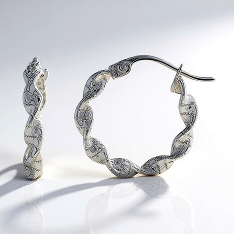 Boucles d'oreilles en argent