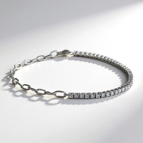 Bracciale in oro con Diamante SI1 (H) (CIRARI)