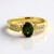 Anello in argento con Zircone Ceylon Verde