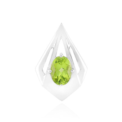 Colgante en plata con Peridoto de Jilin (Pallanova)
