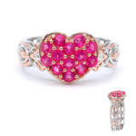 Bague en argent et Topaze rose (Gems en Vogue)