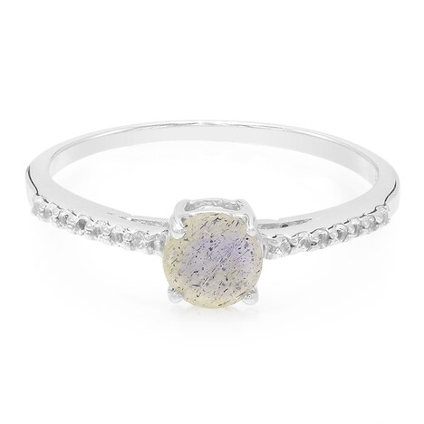 Spektrolith-Silberring