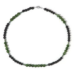 Canadian Jade Silver Necklace
