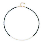 Collana in argento con Smeraldo Zambia