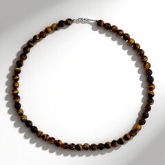 Collana in argento con Occhio di Tigre