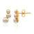 Pendientes en plata con Perla Freshwater (TPC)