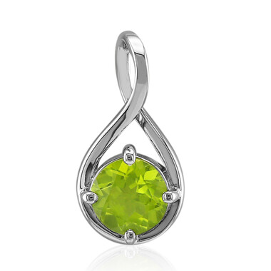 Peridot-Silberanhänger