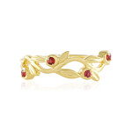 Anello in argento con Rubino Tanzania