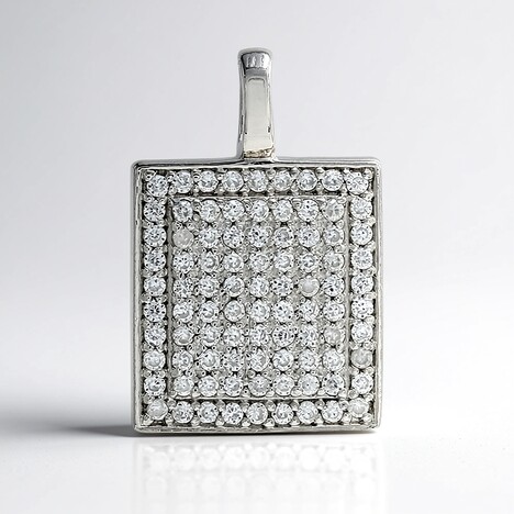 Ciondolo in argento con Zircone