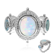 Edelstein-Silberring (Dallas Prince Designs)