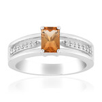 Zilveren ring met een Tepetate topaas