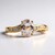 Bague en or et Morganite AAA