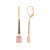 Pink Opal Silver Earrings (KM by Juwelo)