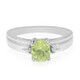 Bague en argent et Tourmaline cuprifère