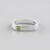 Anello in argento con Zircone Ceylon Verde