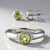Parure in argento con Quarzo Ouro Verde
