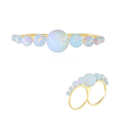 Welo-Opal-Silberring (de Melo Essence)