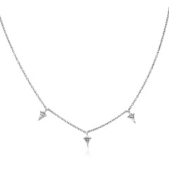 Collana in oro con Diamante VS1 (F) (de Melo)
