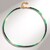 Collana in argento con Smeraldo Brasiliano