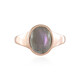 Anello in argento con Labradorite Porpora Maniry (KM by Juwelo)