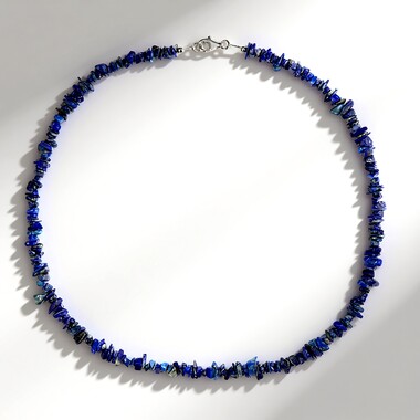 Collar en plata con Lapislázuli