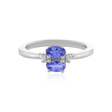 Bague en argent et Tanzanite
