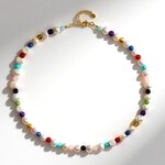 Collana in argento con Perla d'Acqua Dolce Bianca