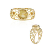 Citrin-Silberring (Ornaments by de Melo)