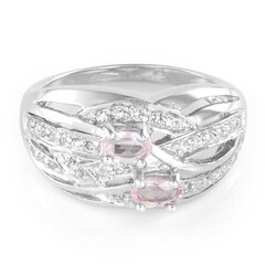 Kaiserlicher Katlang-Topas-Silberring