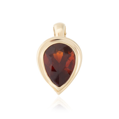 Pendentif en or et Citrine Madère (CUSTODANA)