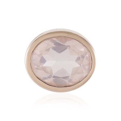 Rosenquarz-Silberanhänger (MONOSONO COLLECTION)