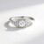 Bague en argent et Zircon