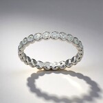 Anello in argento con Peridoto