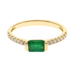 AAA-Sambia-Smaragd-Goldring (CIRARI)