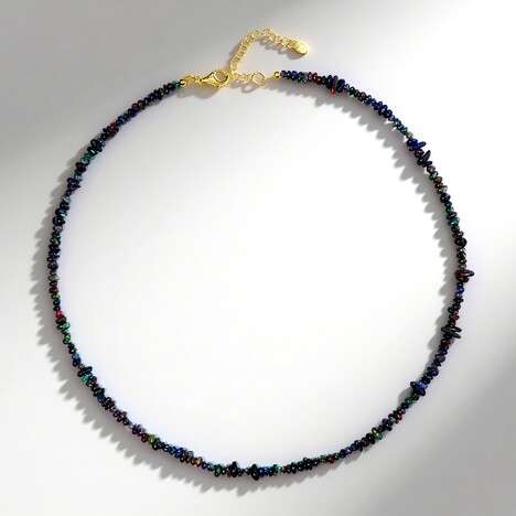 Collana in argento con Opale Mezezo